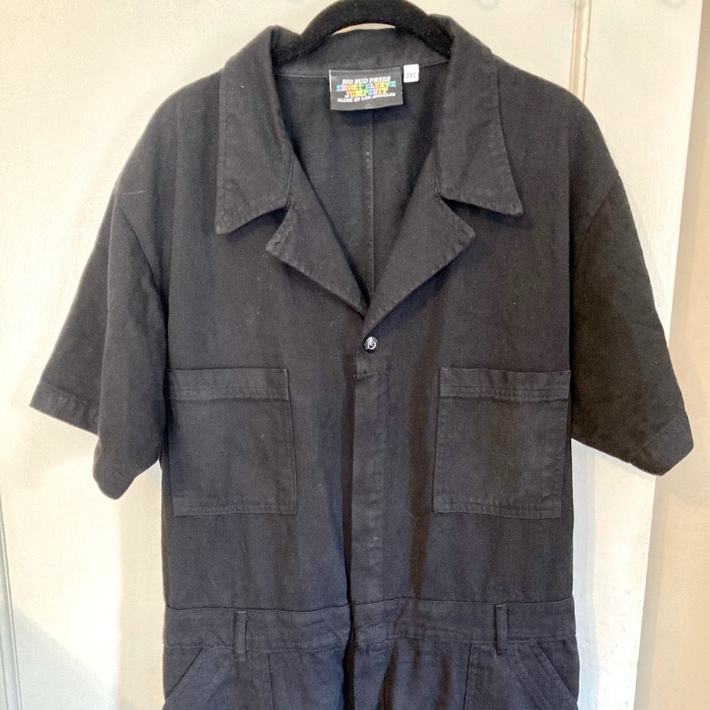 Big Bud Press Jumpsuit, Black, 2xl (*see measurements)